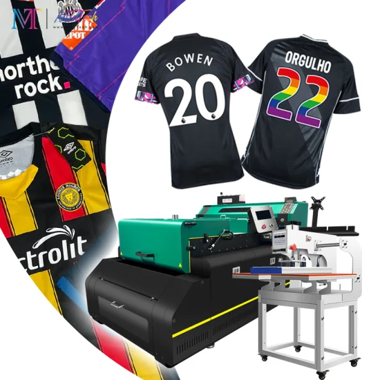 16-летний опыт поставщика Mtutech Цифровая машина для печати на текстильных футболках Dtf Теплообменный пресс Печатная машина для футболок